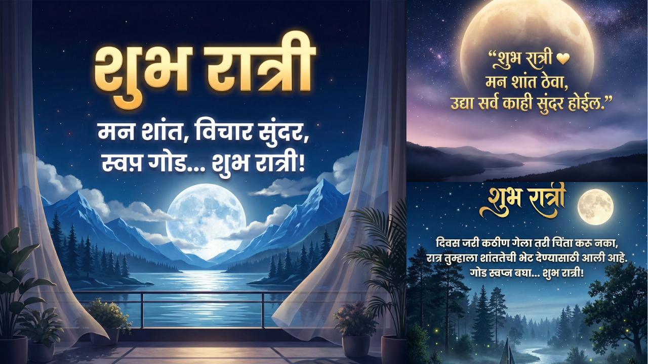 Good Night Images in Marathi