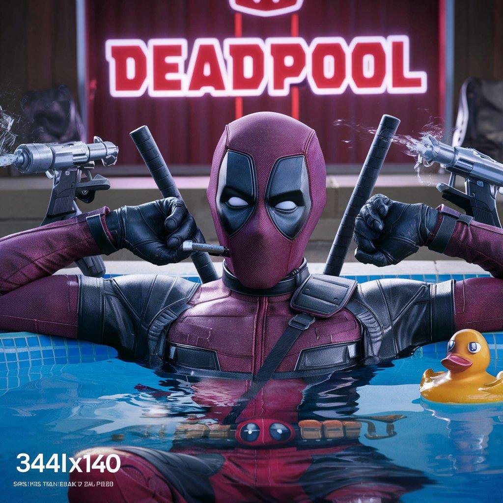 Download Free Deadpool 3 Movie Poster loading=
