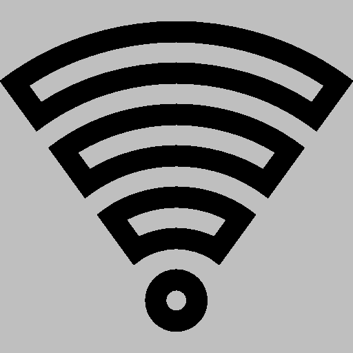 Download Free Black Wifi Icon loading=