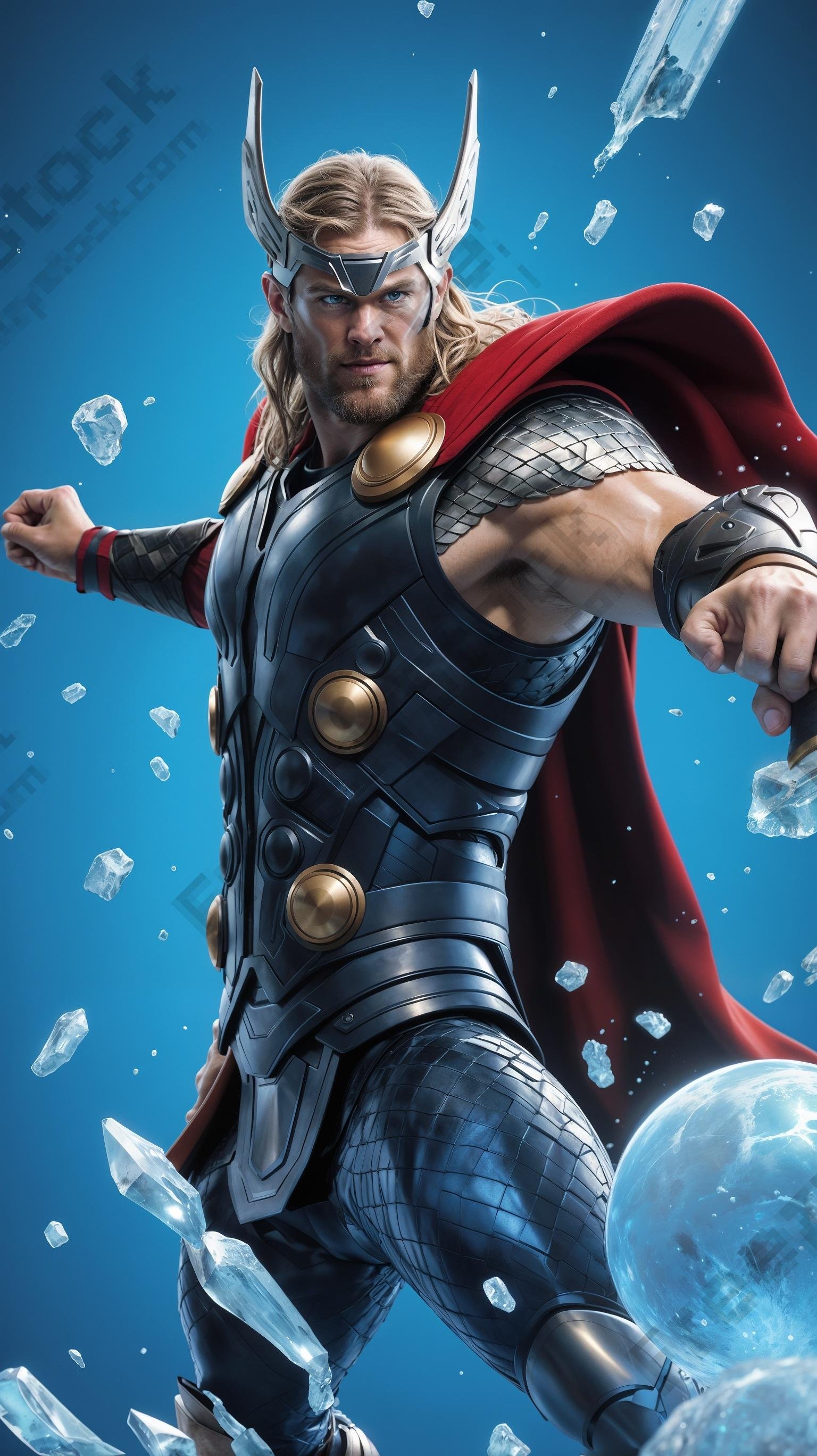 Download Free Thor 8K Wallpaper For Mobile loading=