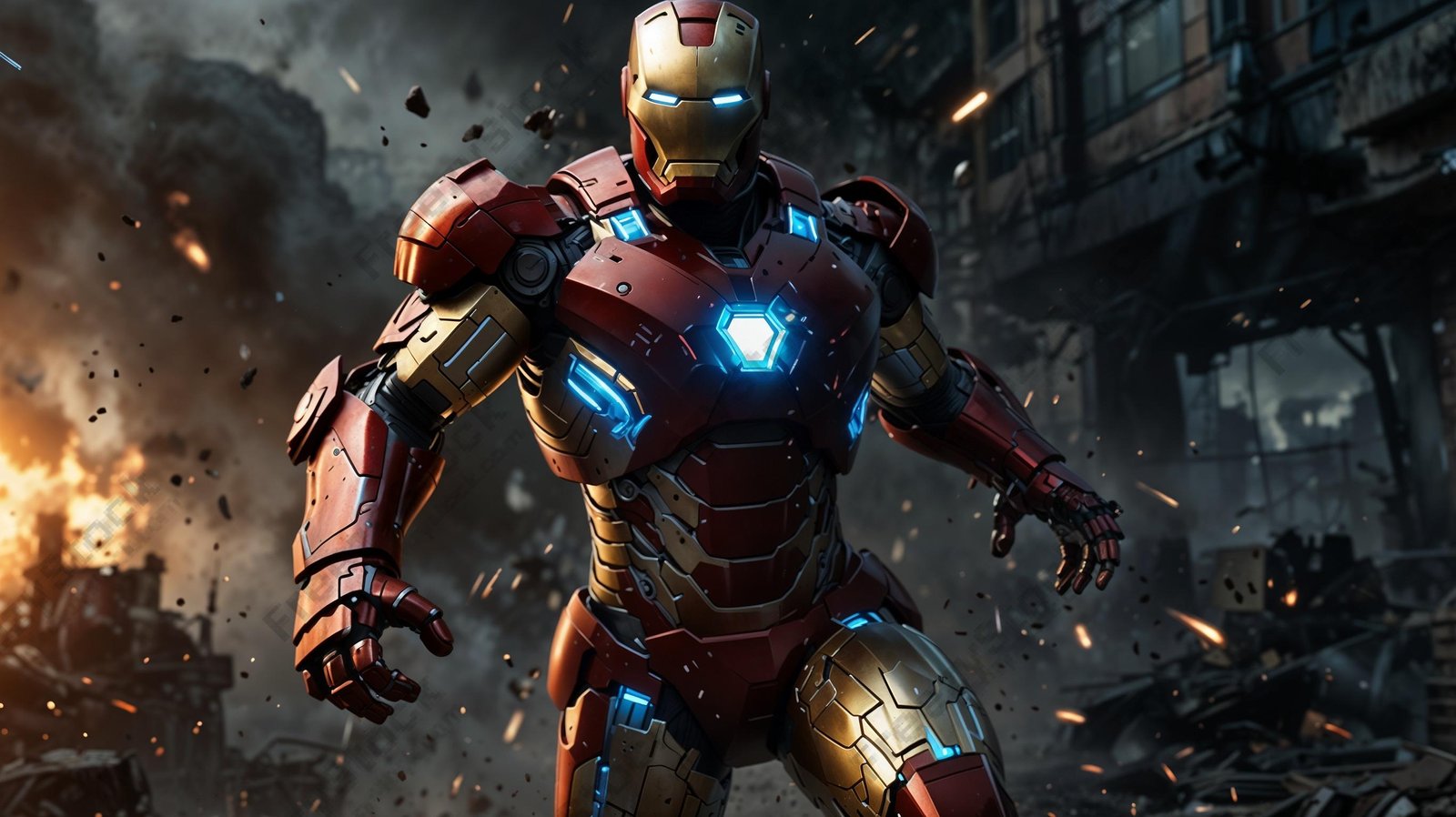Download Free Iron man desktop wallpaper 4k loading=