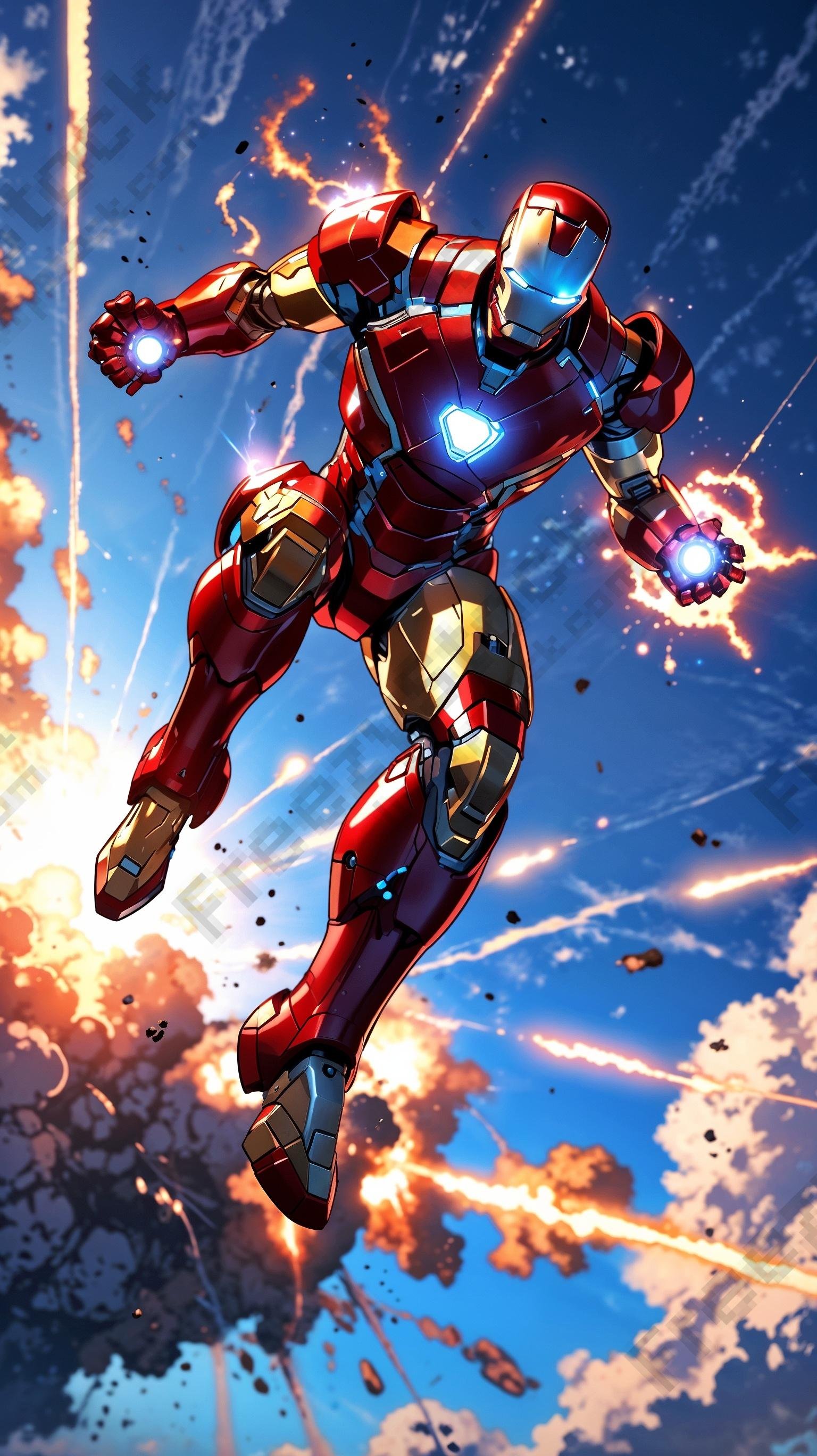 Download Free Iron man mobile wallpaper loading=