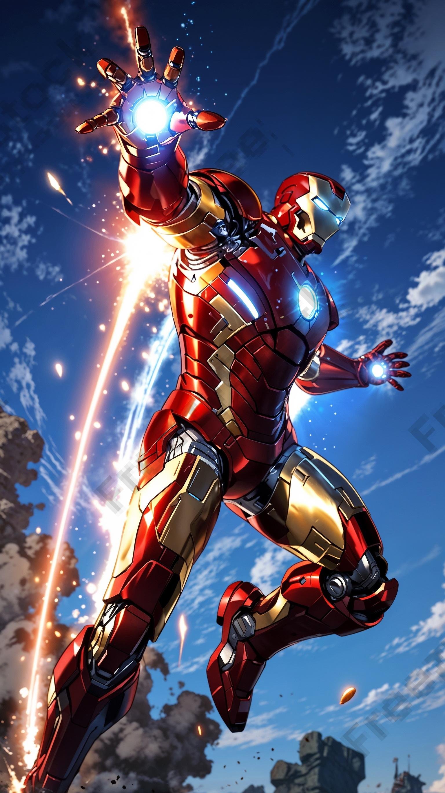 Download Free Iron man mobile wallpaper loading=