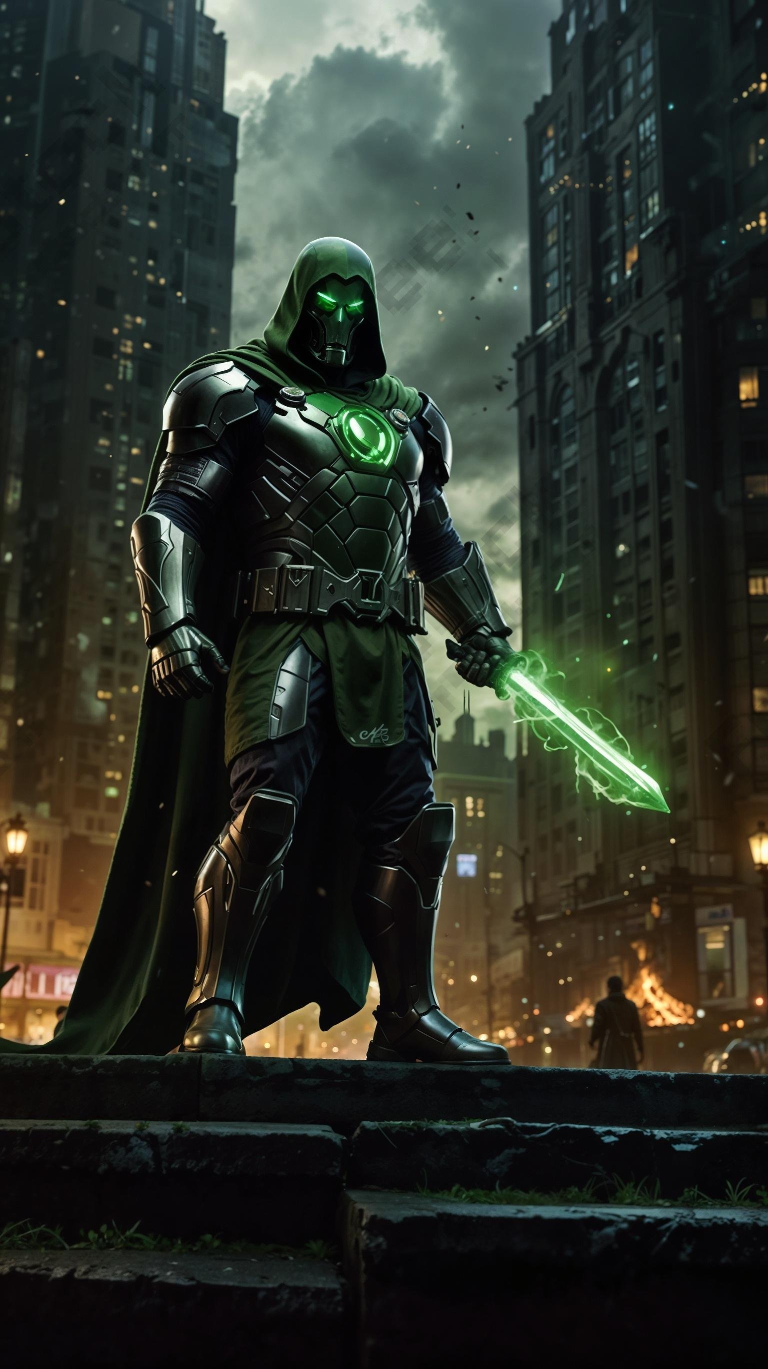 Download Free Dr. Doom wallpaper for mobile loading=