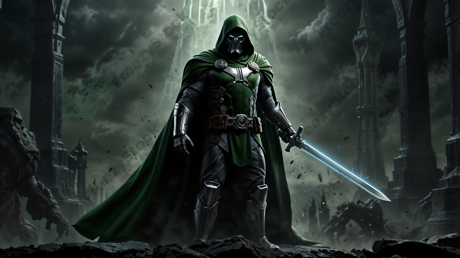 Download Free Dr. Doom wallpaper for pc loading=