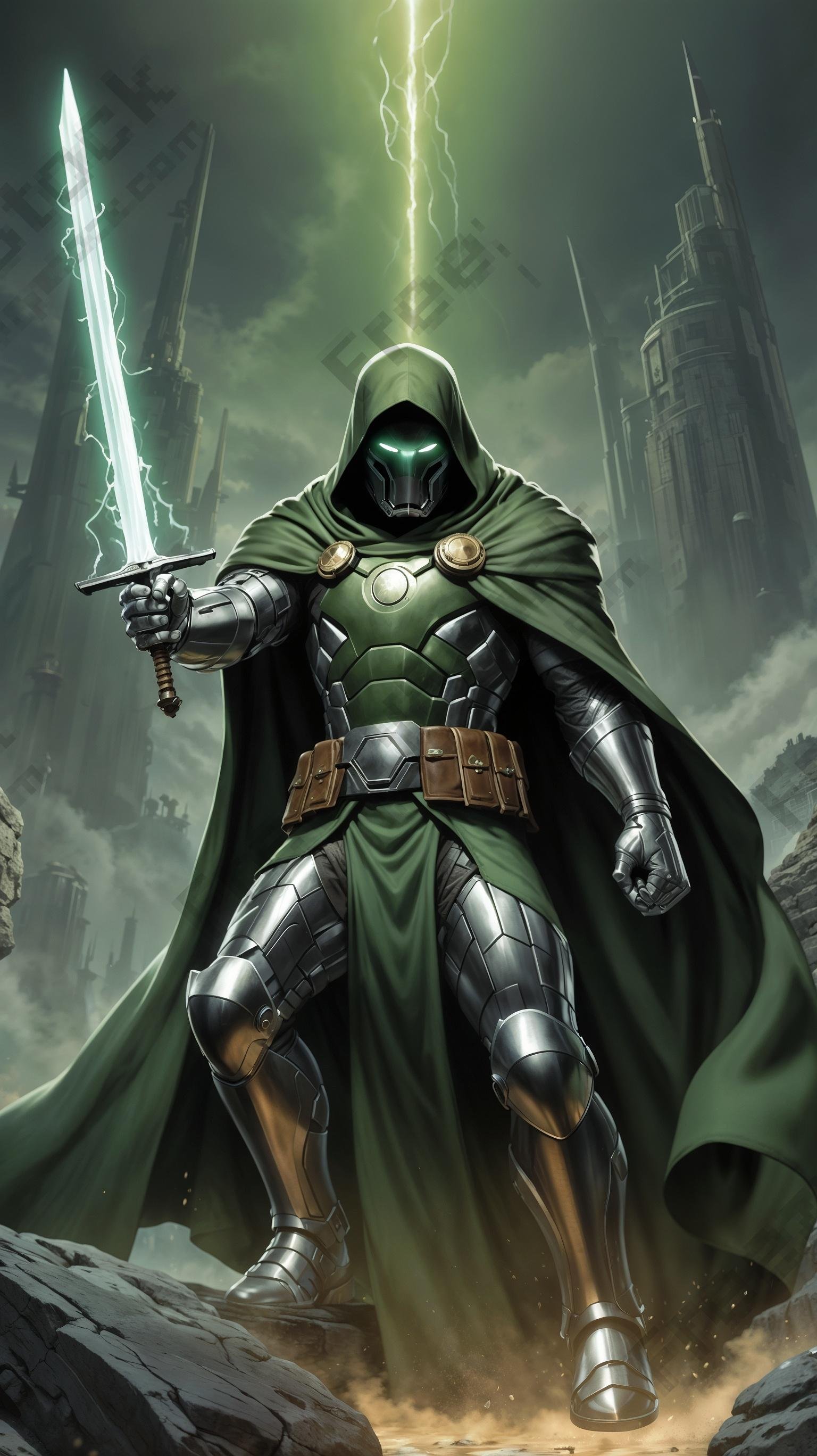 Download Free Dr. Doom fan art loading=