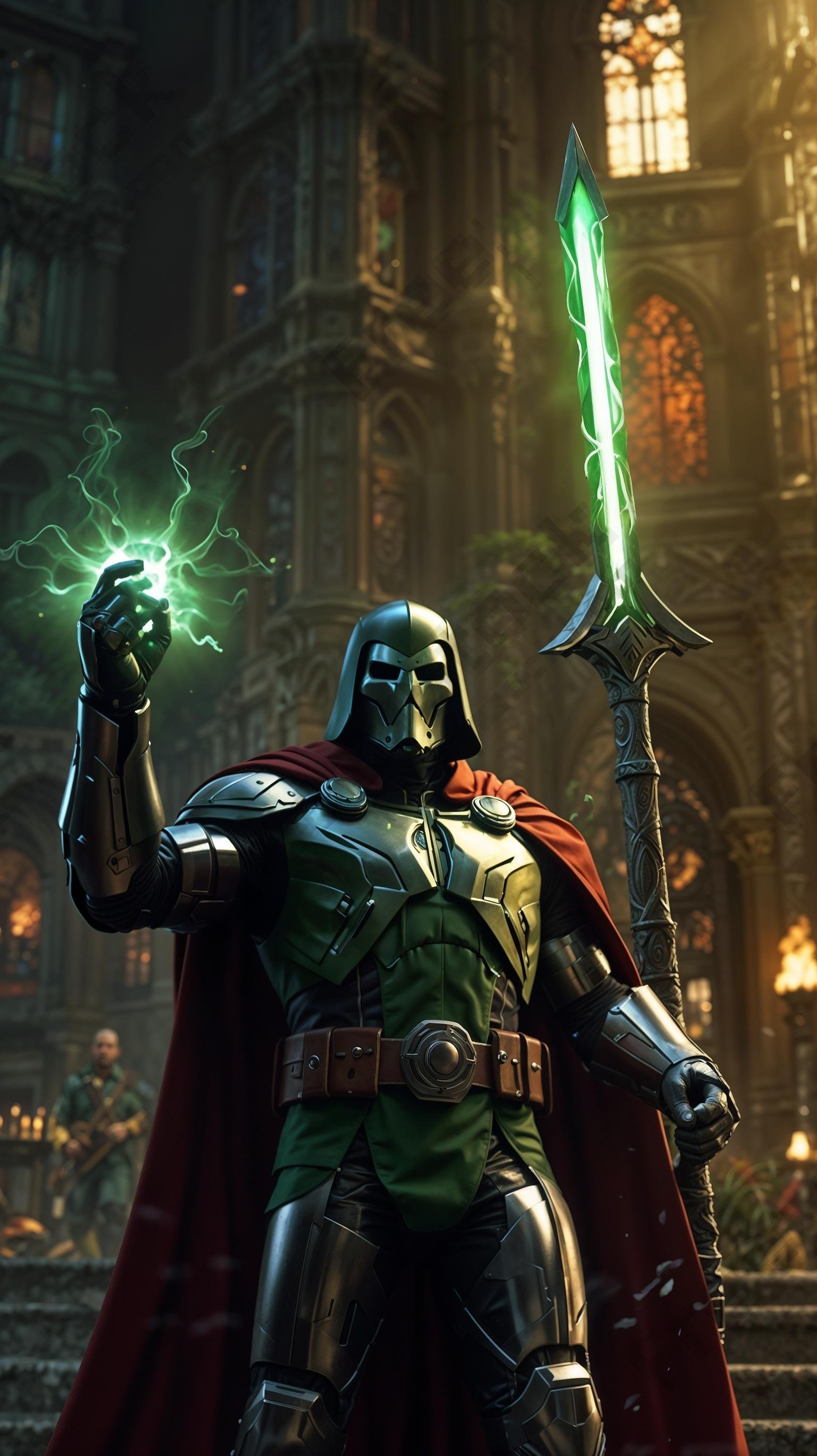 Download Free Dr. Doom wallpaper for mobile loading=