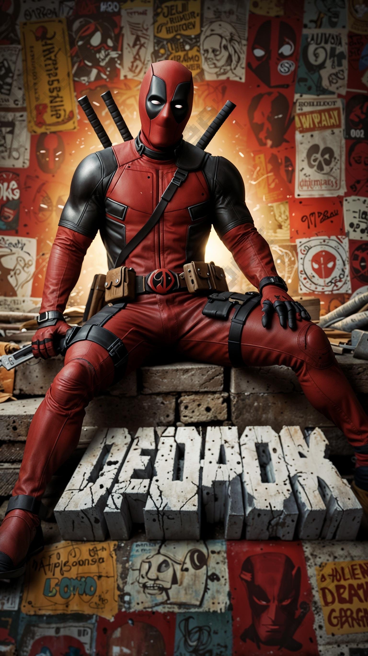 Download Free Deadpool fan art loading=