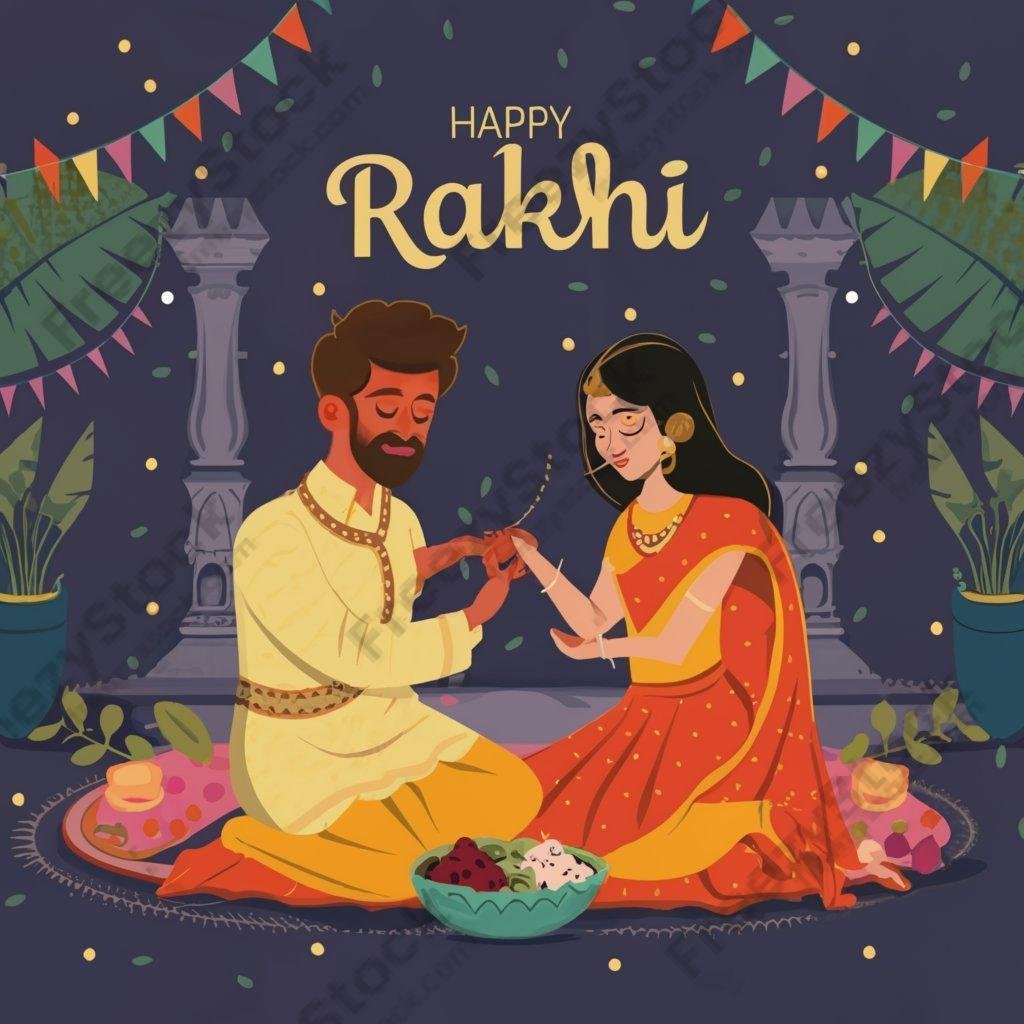 Download Free Happy Rakhi Image loading=