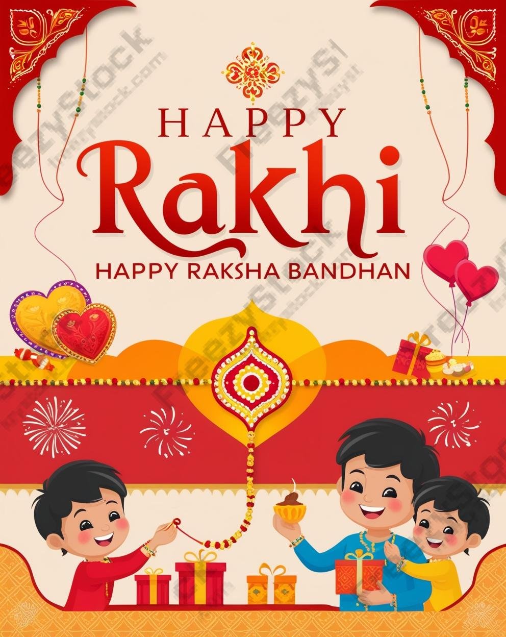 Download Free Happy Rakshabandhan wishes 2024 loading=