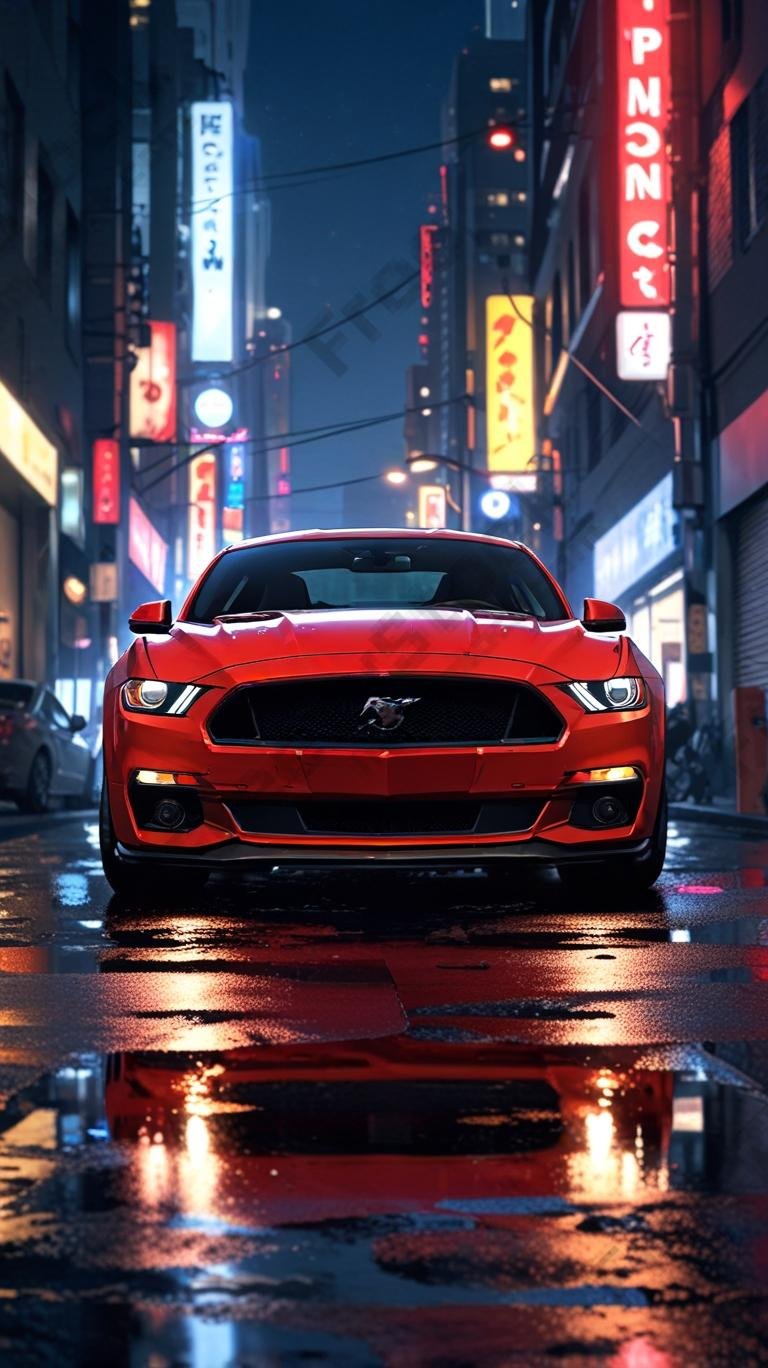 Download Free Mustang wallpaper for mobile loading=