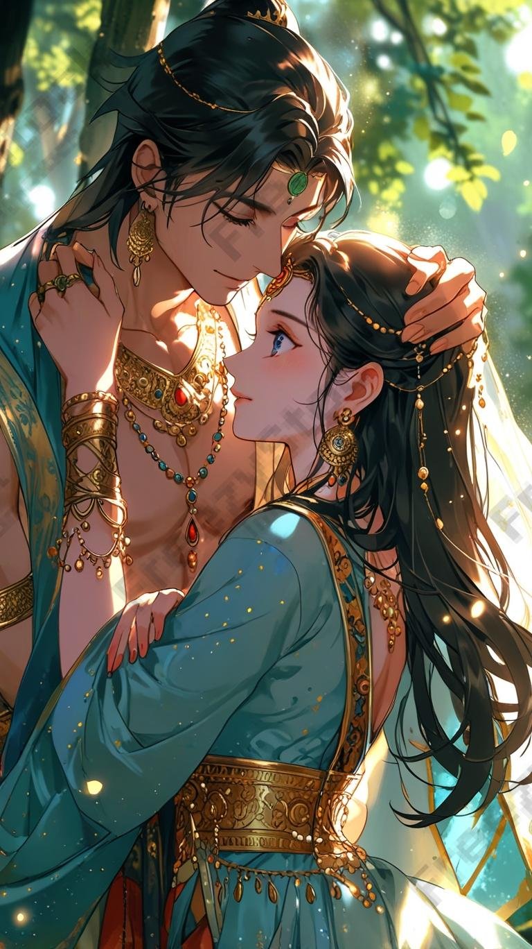 Download Free Radha Krishna Wallpaper 4k loading=
