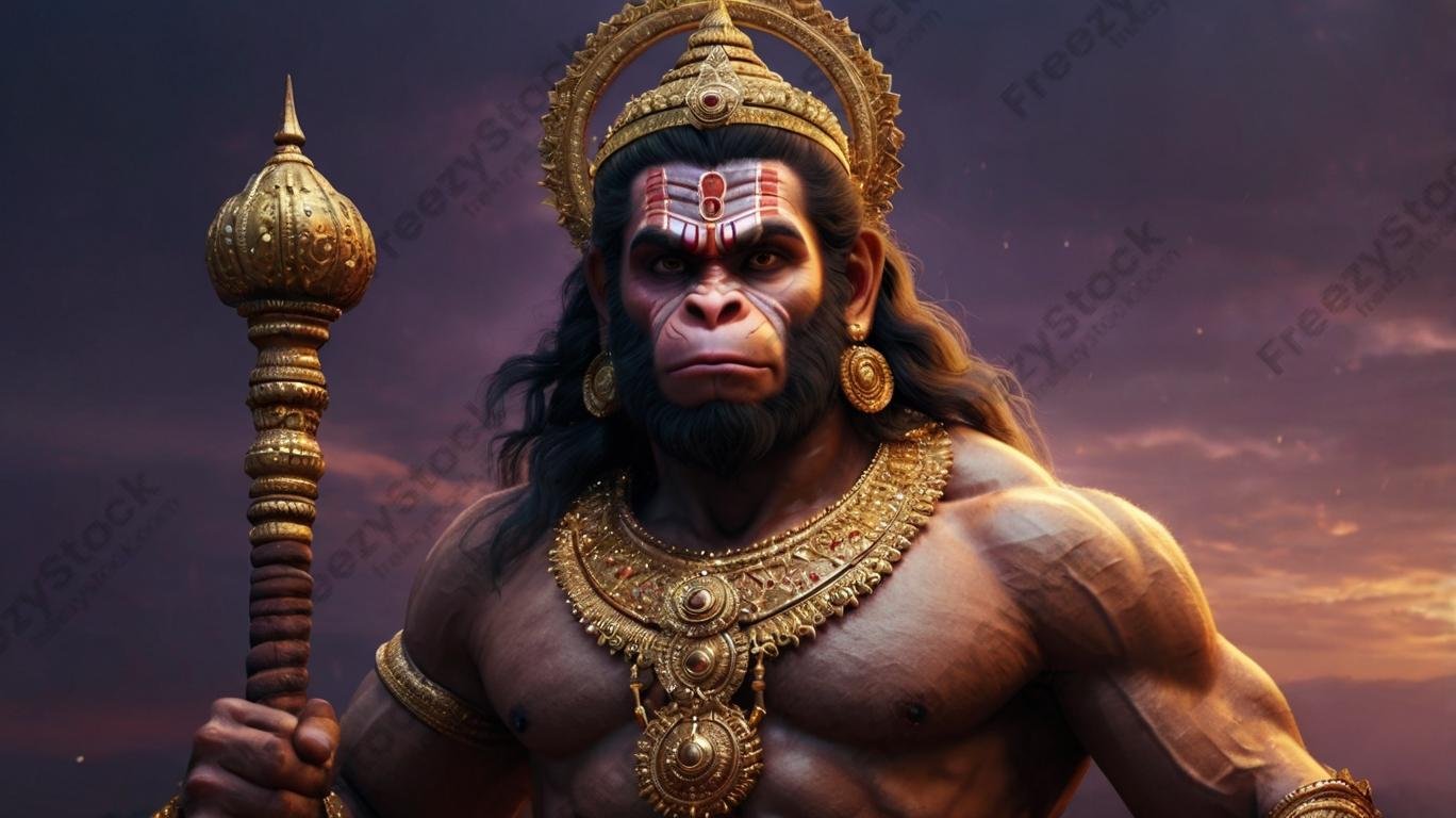 Download Free hanuman wallpaper in hd loading=
