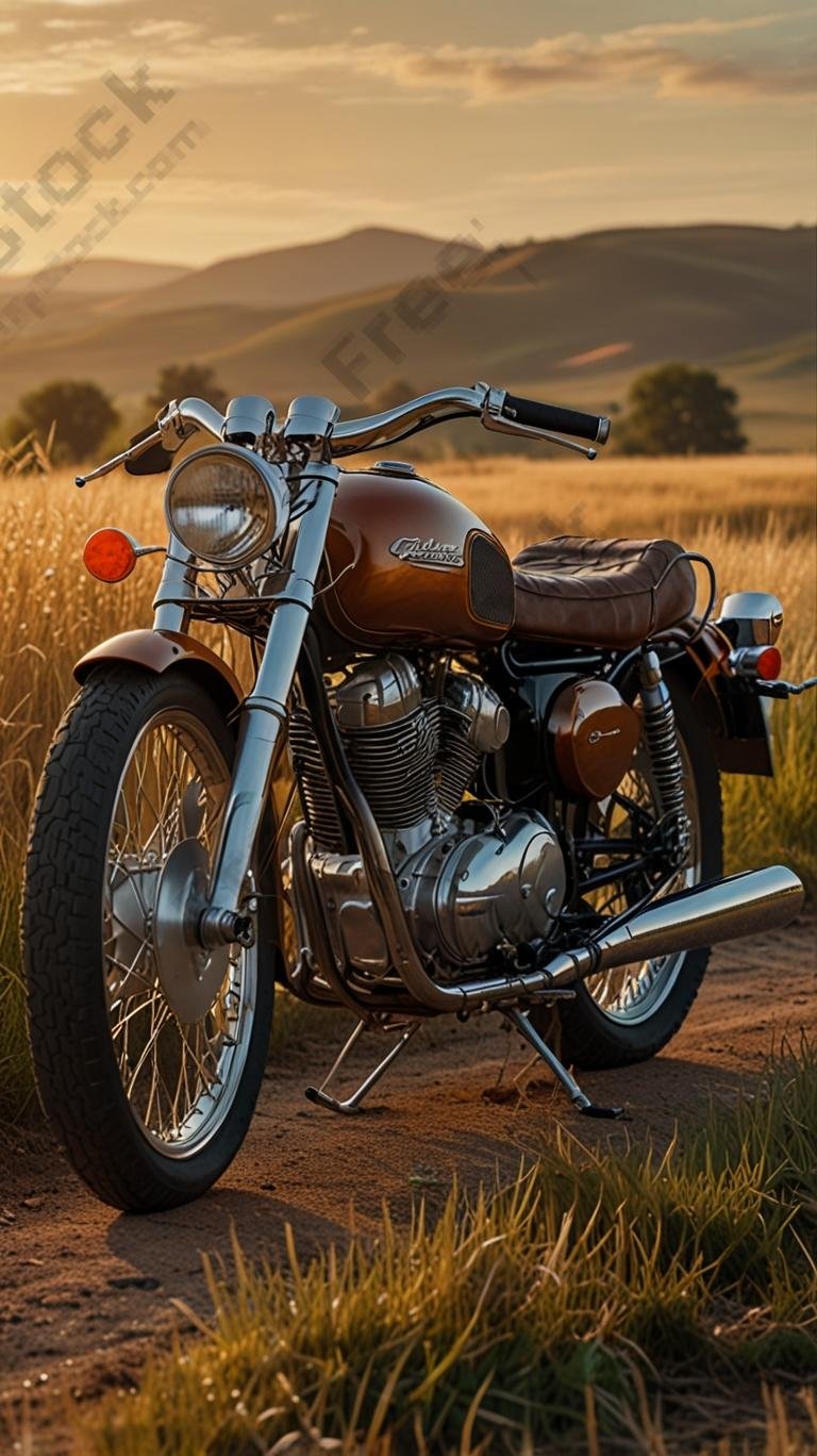Download Free retro bike wallpaper HD loading=