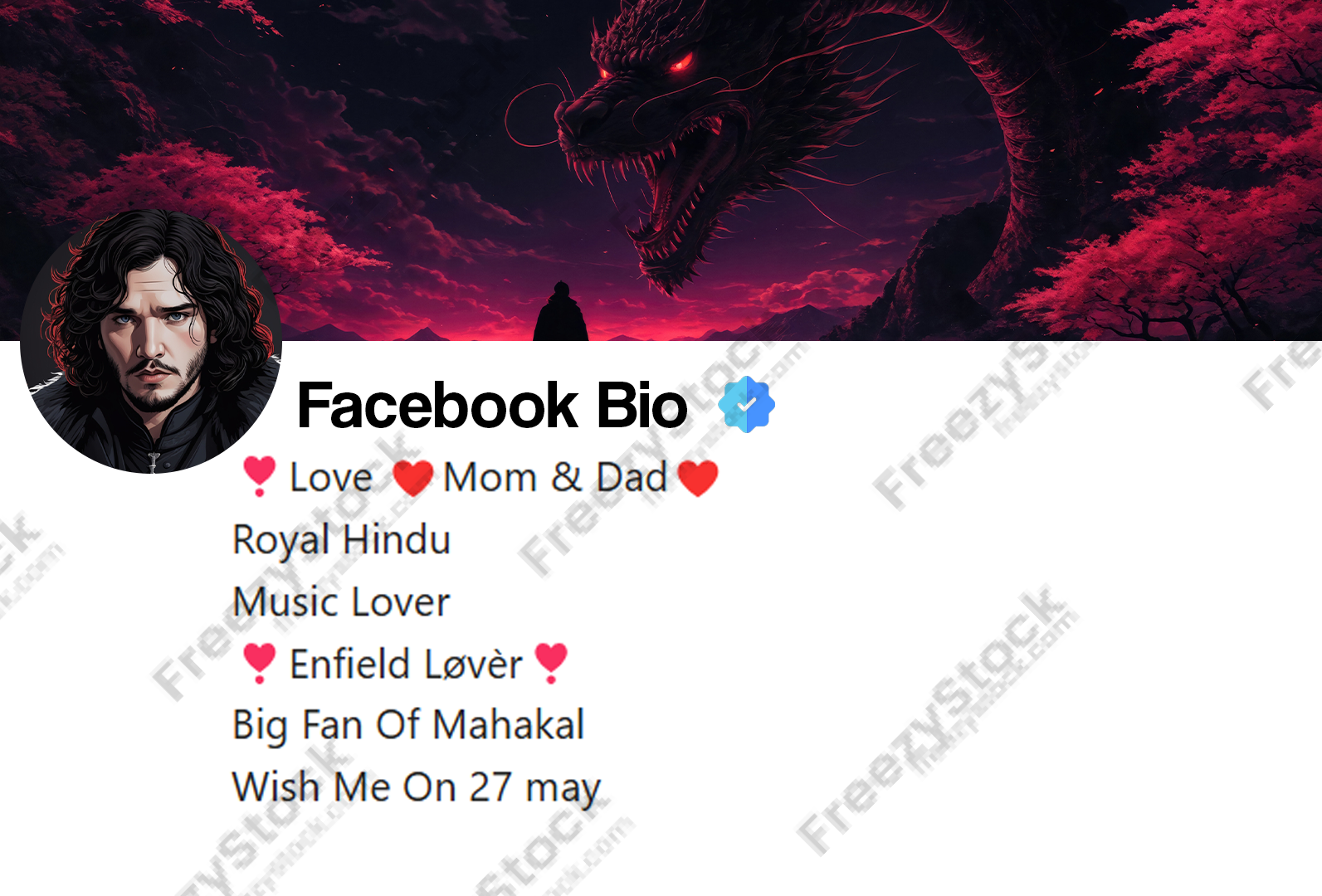Download Free facebook vip bio loading=