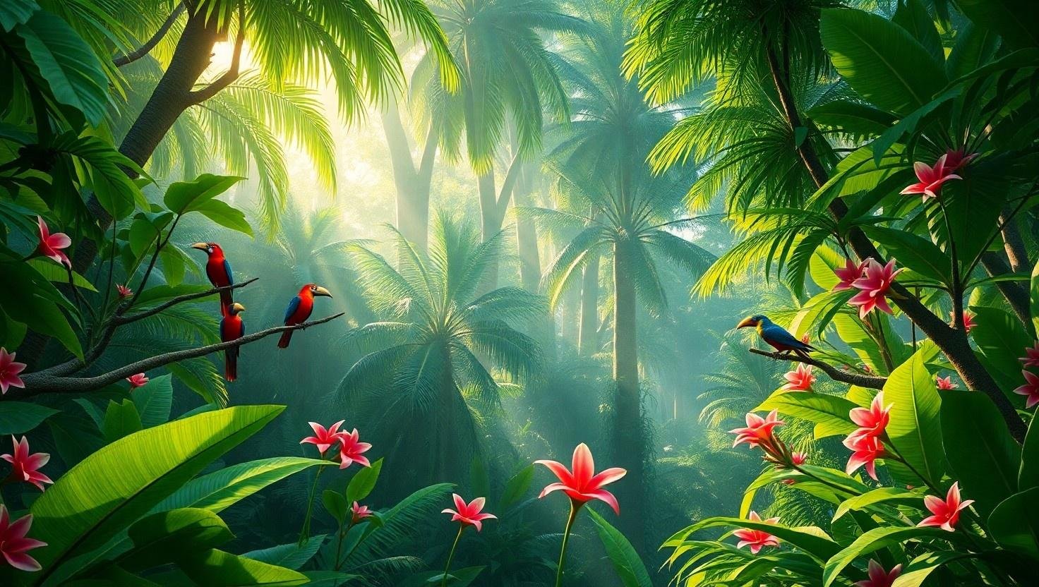 Download Free Tropical Wallpaper For Mobile loading=