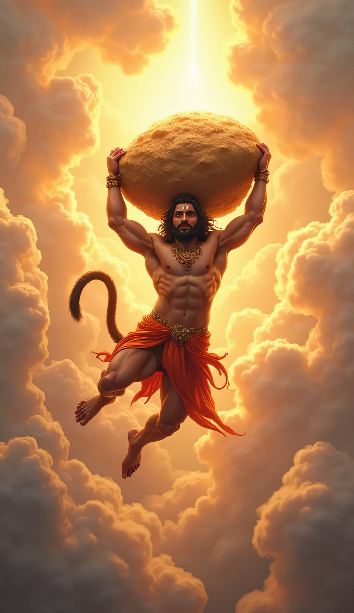 Download Free Lord Hanuman Wallpaper HD loading=