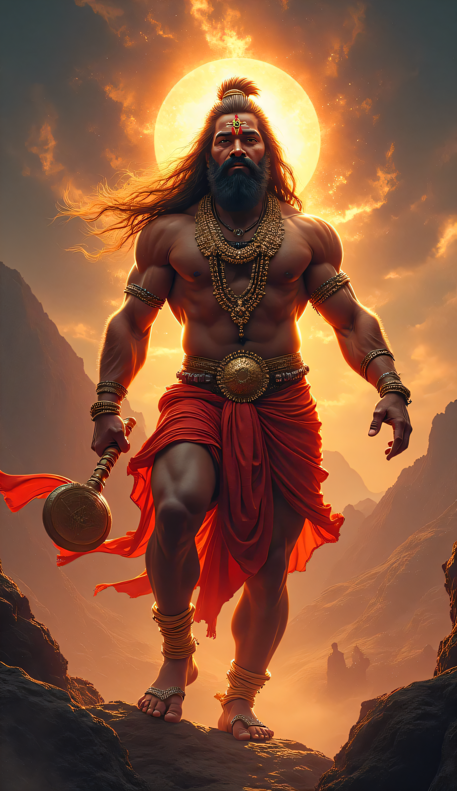 Download Free Lord Hanuman wallpaper HD loading=
