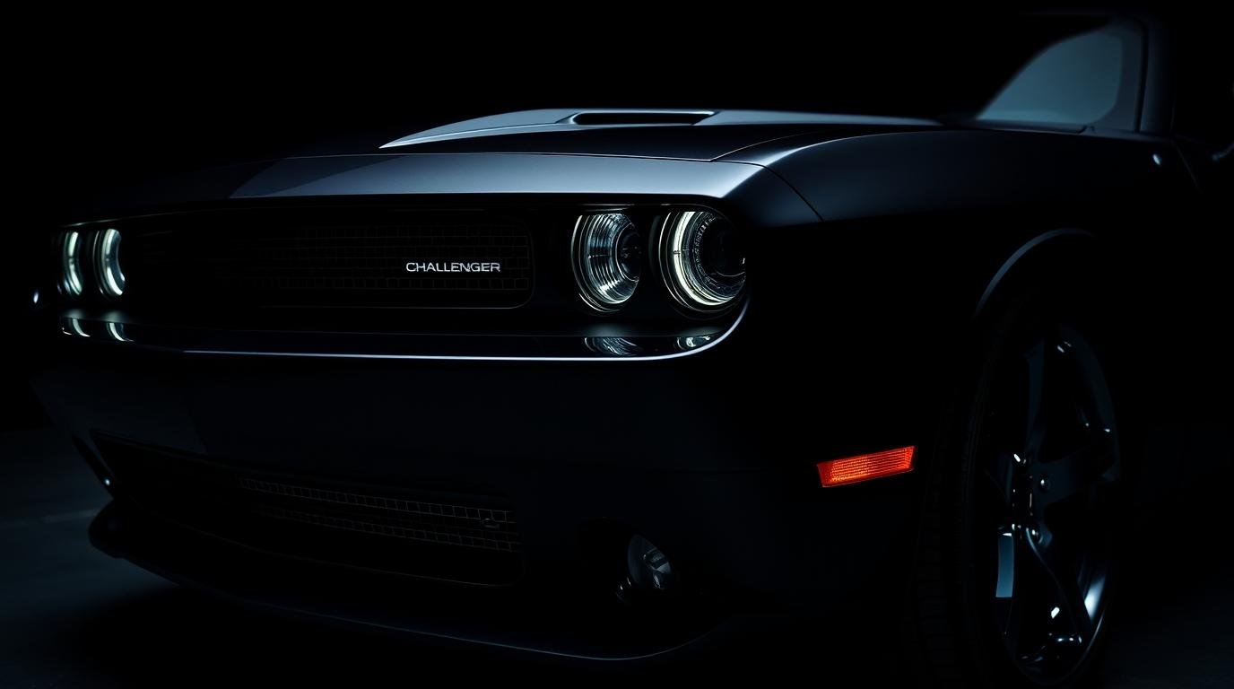 Download Free Dodge Challenger dark wallpaper HD loading=