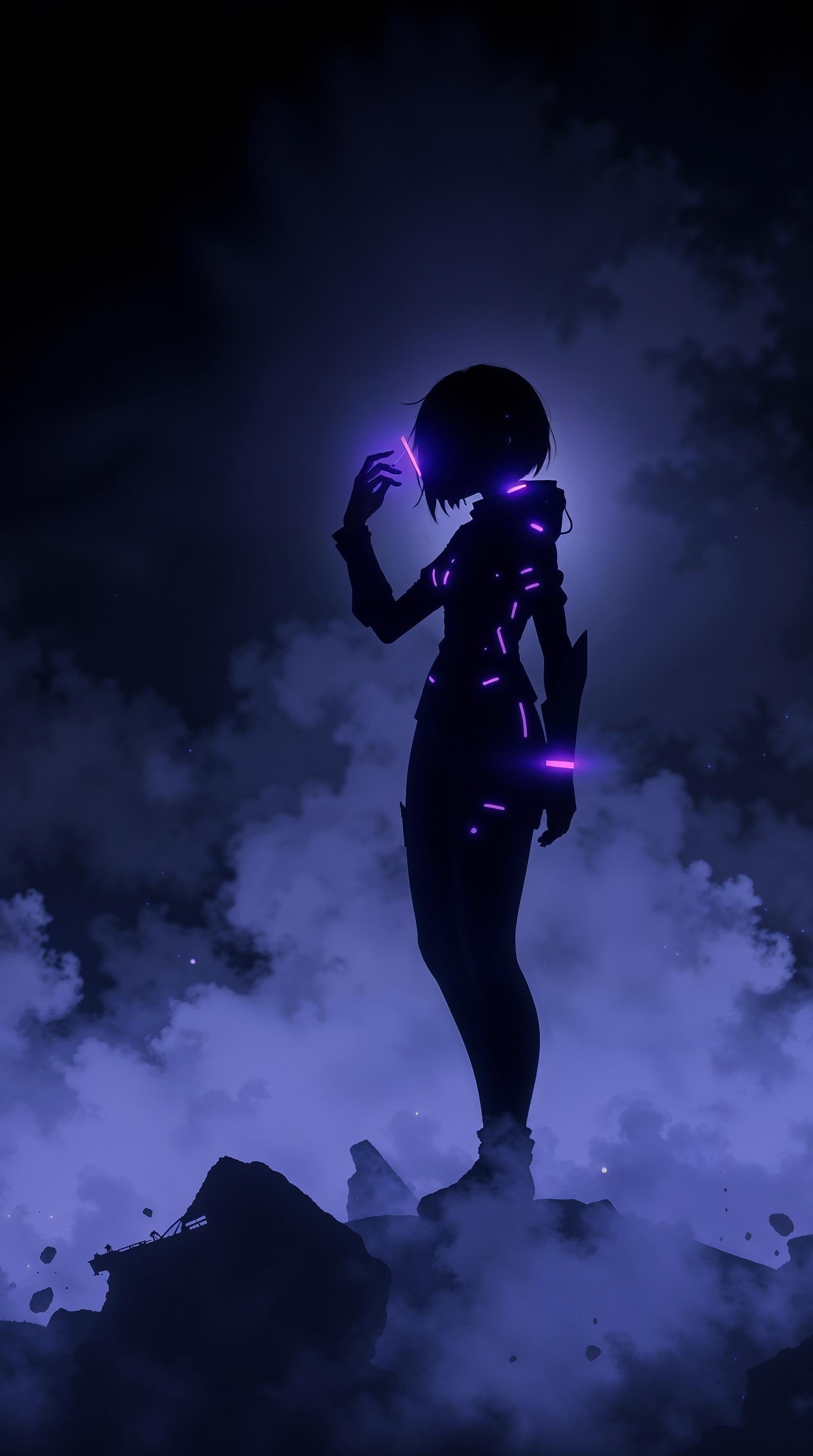 Download Free Anime dark wallpaper HD loading=