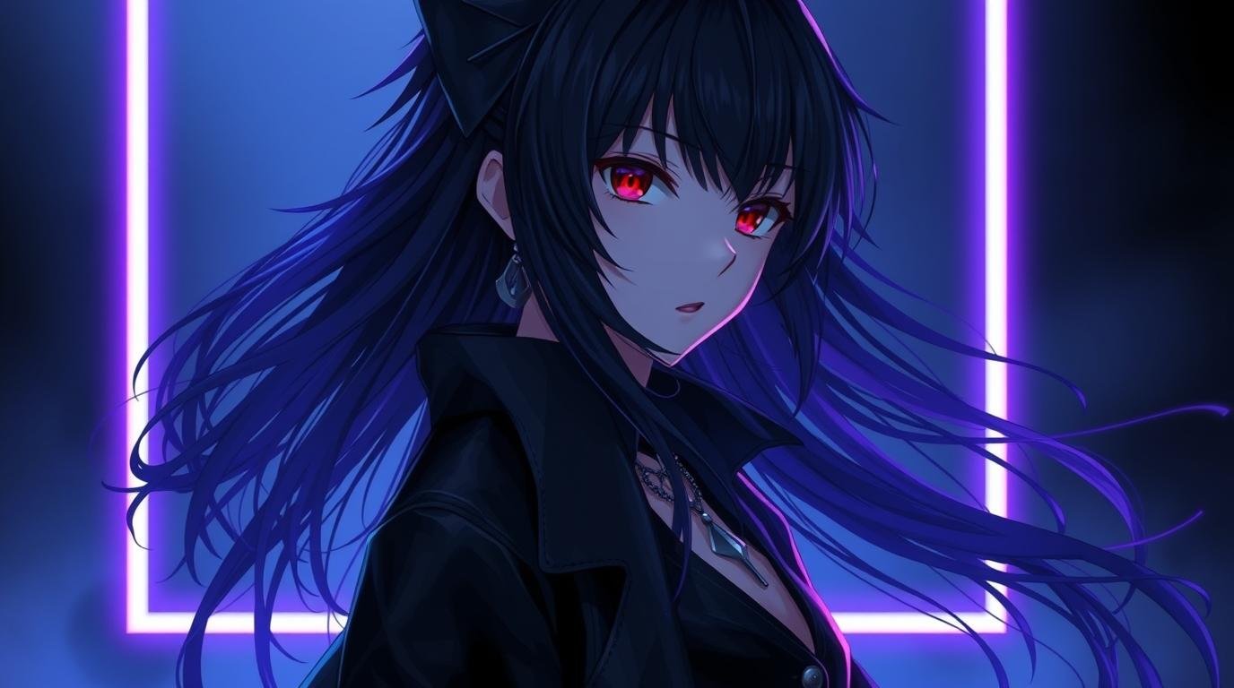 Download Free Anime Girl wallpaper for PC loading=