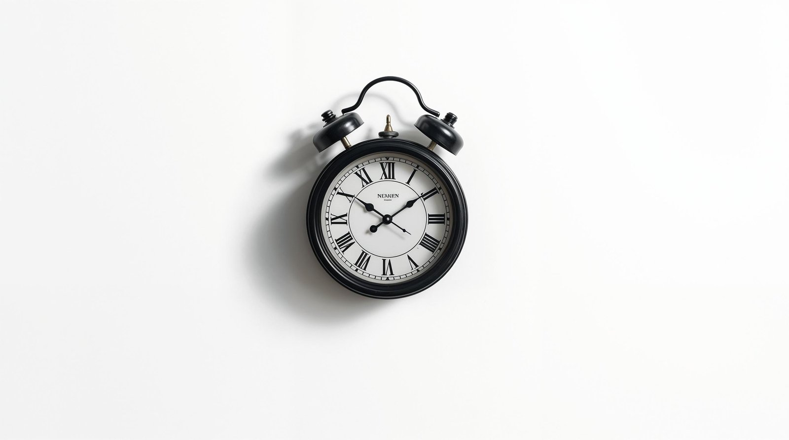 Download Free Minimalist Vintage Clock Wallpaper loading=