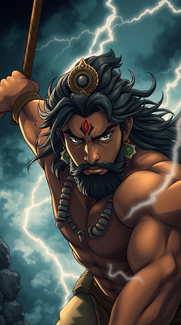 Download Free Hanuman wallpaper 4k loading=