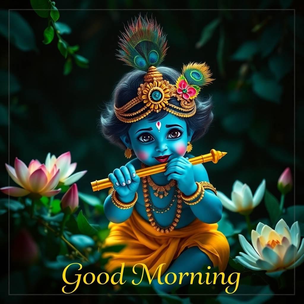 Download Free Radha krishna good morning images