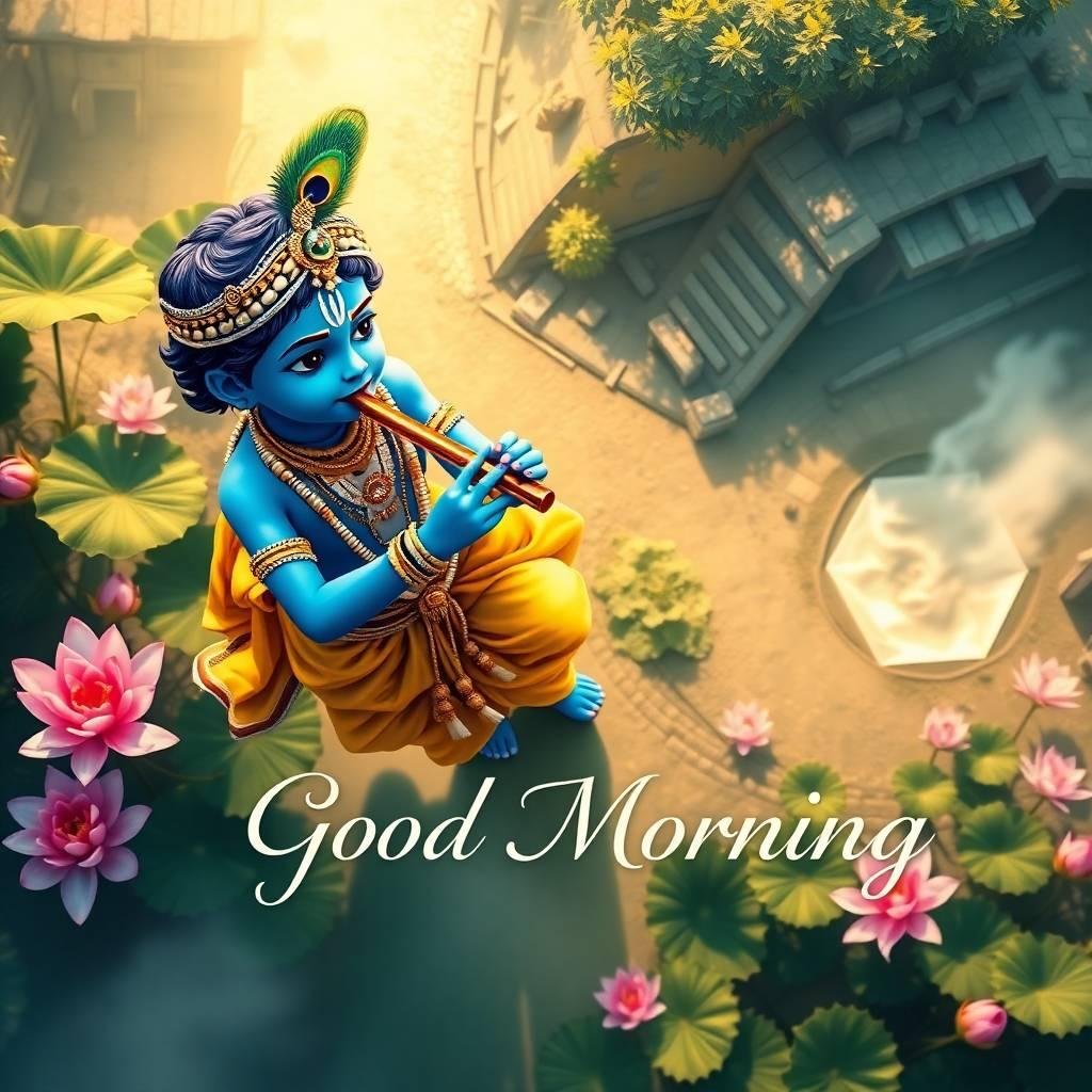 Download Free Radha krishna good morning hindi