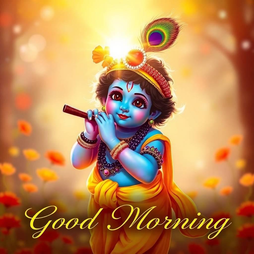 Download Free Radha krishna good morning images