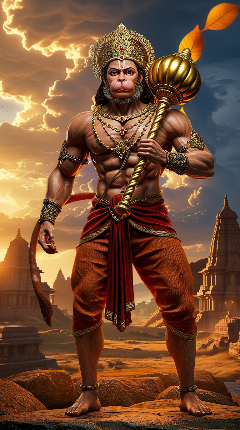 Download Free iPhone Hanuman Wallpaper