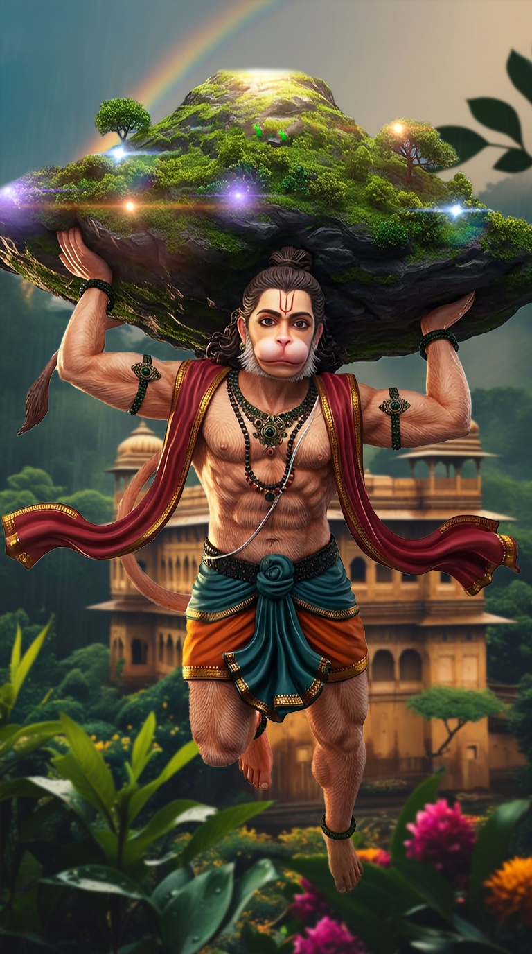 Download Free iPhone Hanuman Wallpaper