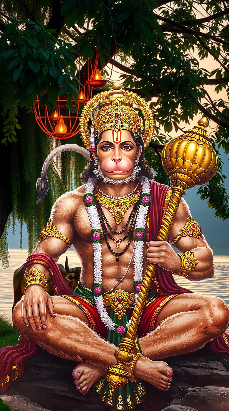Download Free Hanuman Wallpaper For Mobile