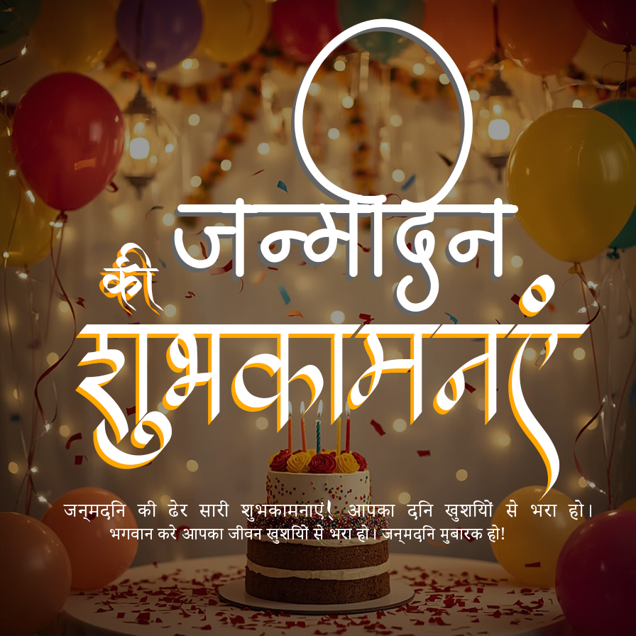 Download Free Download Happy Birthday Wishes in Hindi loading=