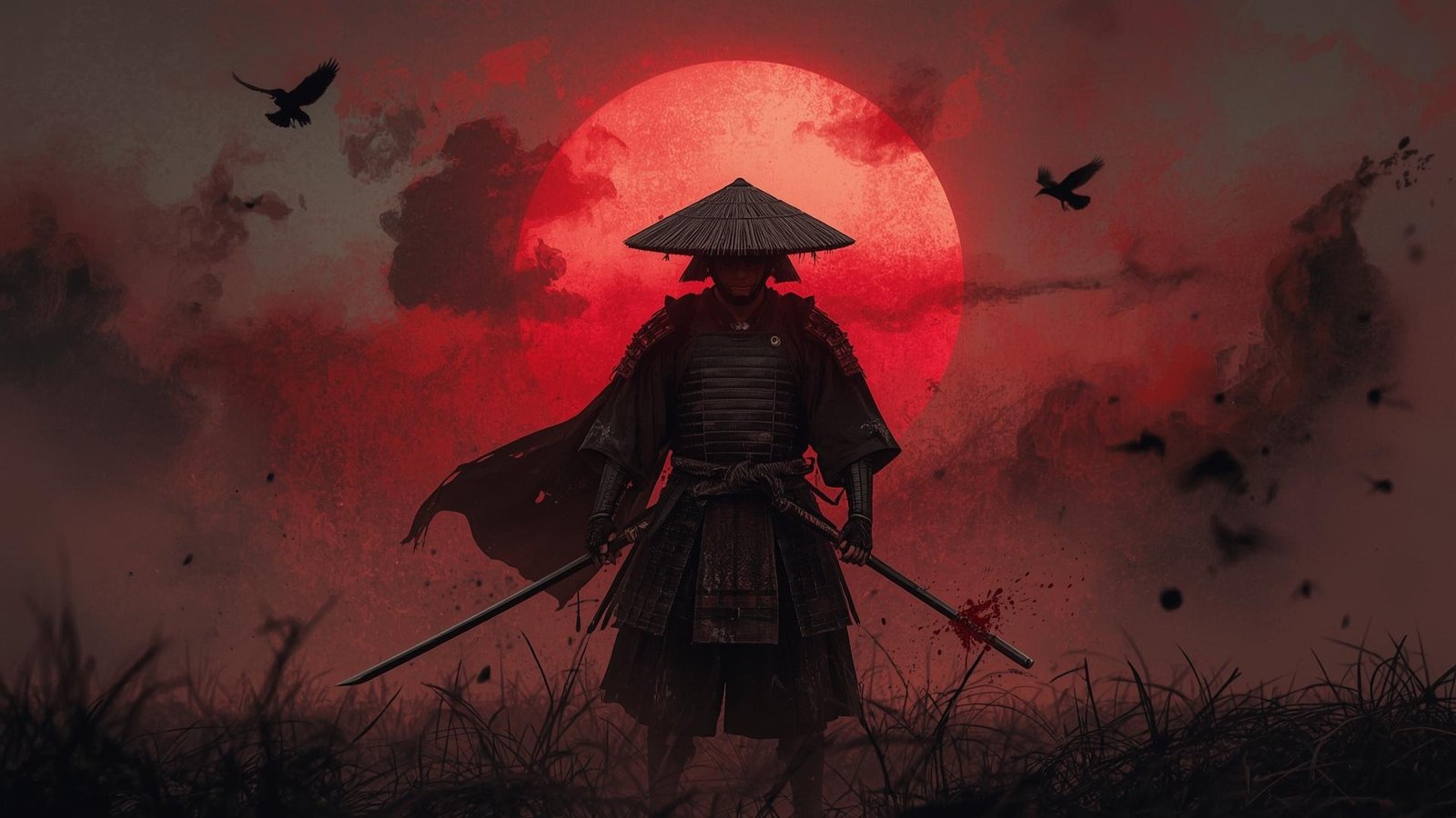 Download Free Dark Samurai Wallpaper HD loading=