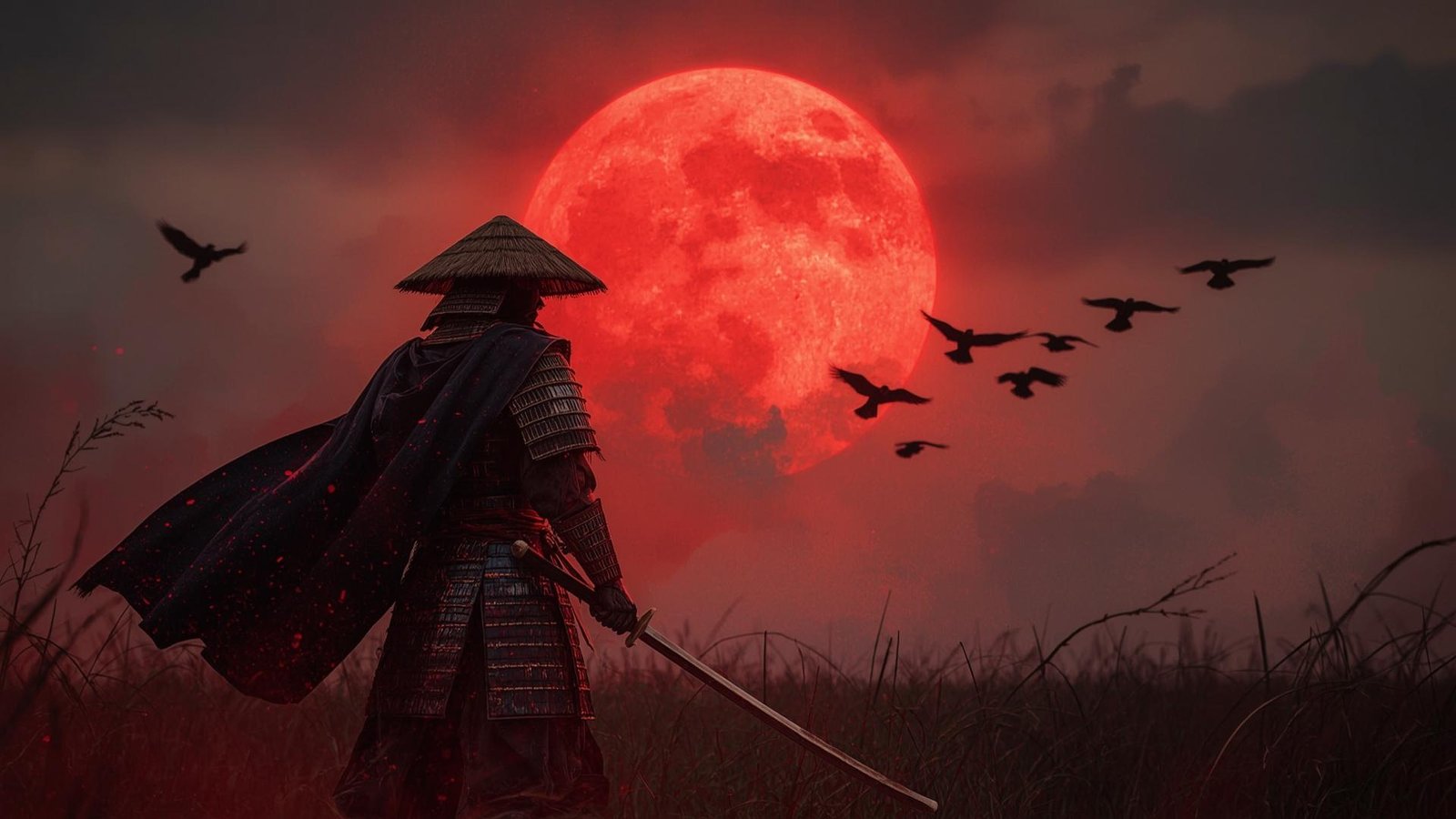 Download Free Dark Samurai Wallpaper loading=