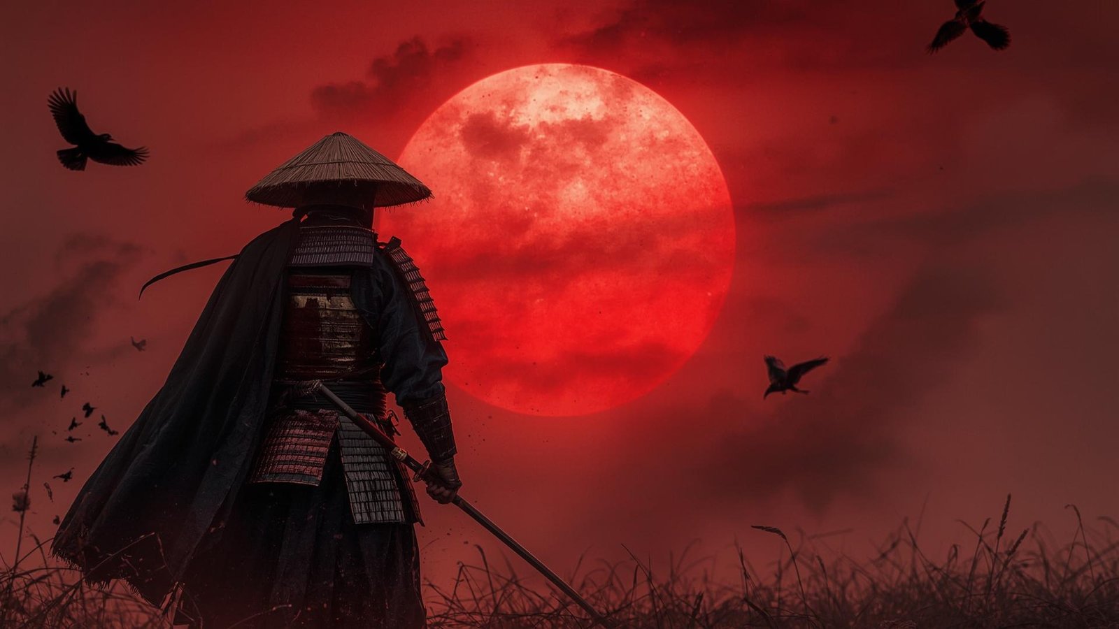 Download Free Dark Samurai Wallpaper loading=