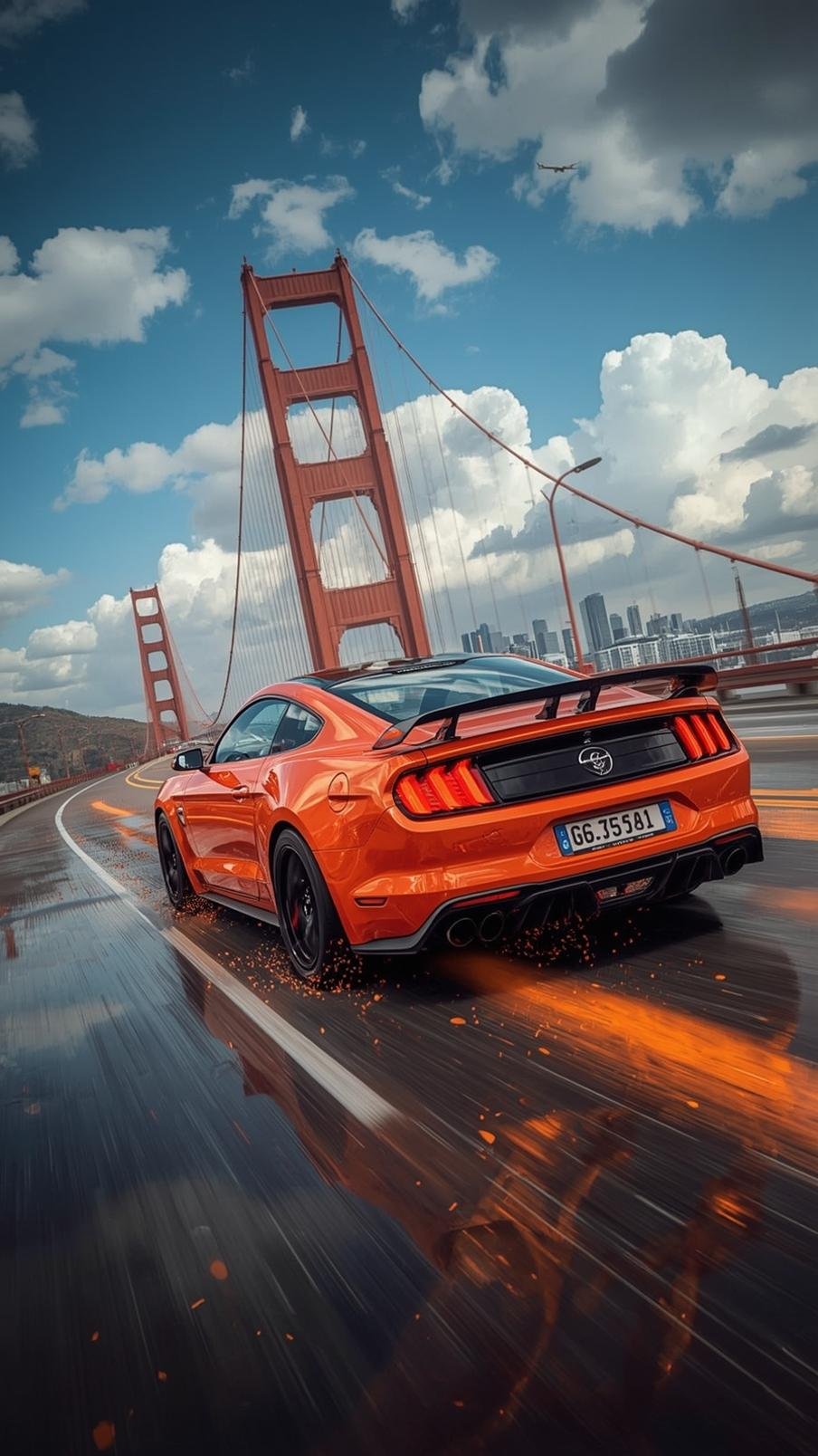 Download Free iphone lock screen mustang wallpaper