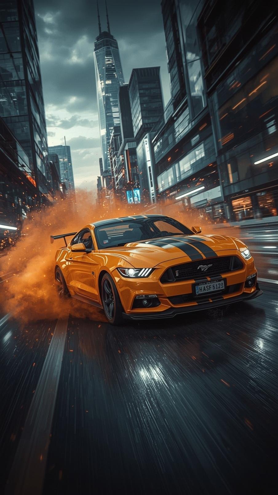 Download Free iphone lock screen mustang wallpaper
