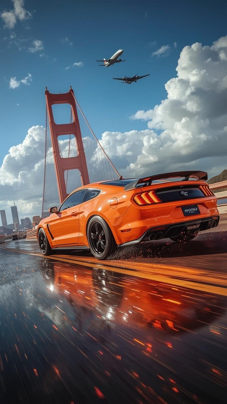 Download Free Iphone lock screen mustang wallpaper