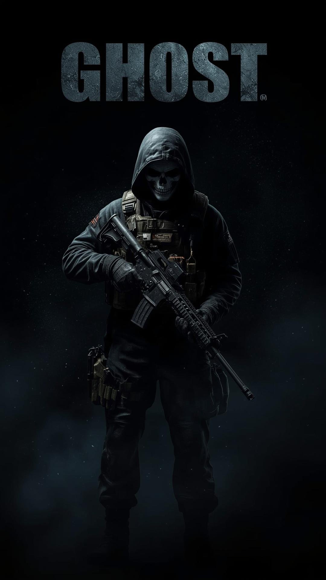 Download Free ghost cod mobile wallpaper