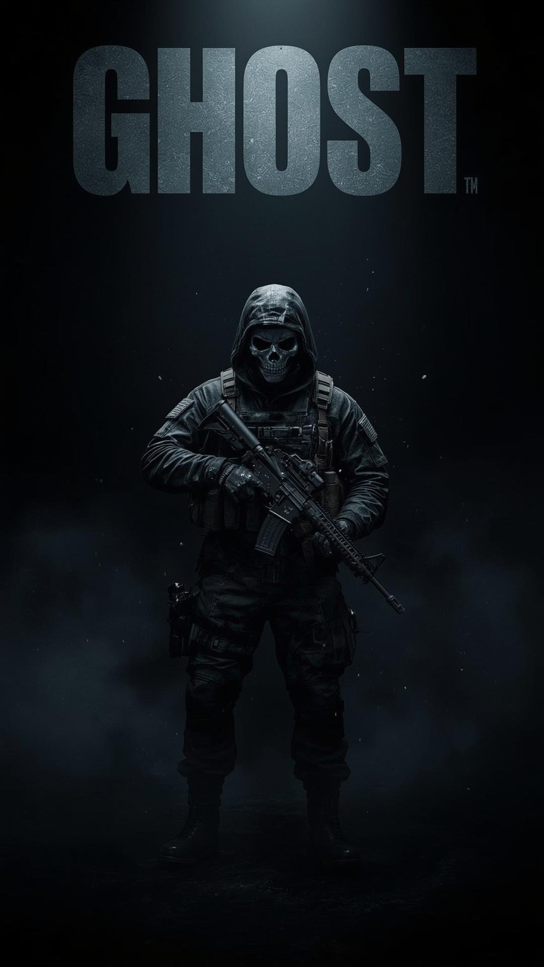 Download Free ghost cod skull mask wallpaper