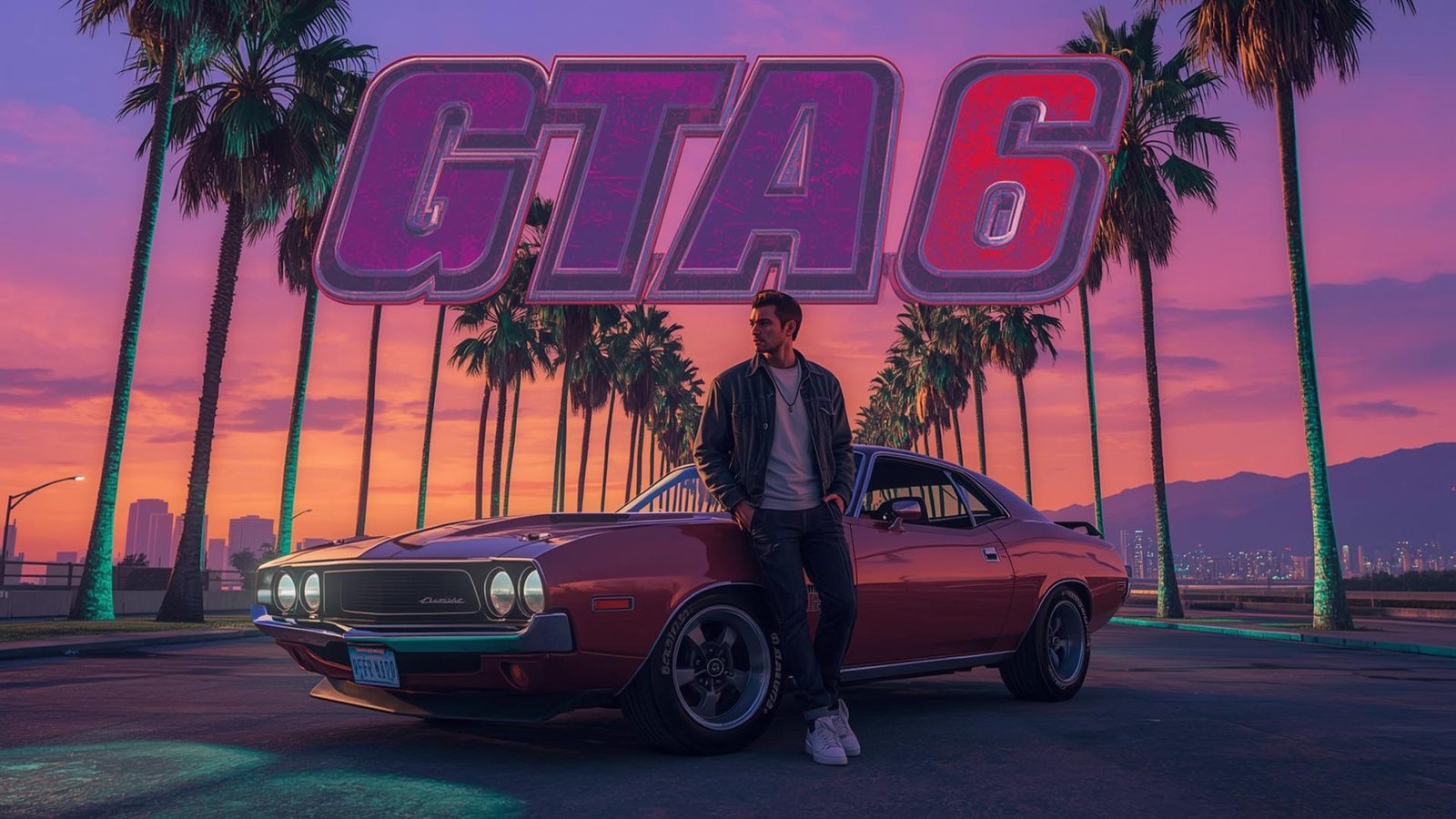 Download Free gta 6 poster wallpaper hd