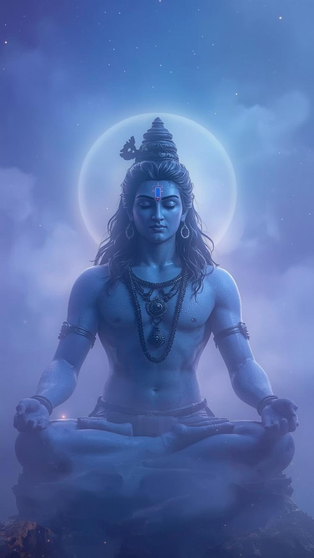 Download Free Serene Mahakal Meditation Background