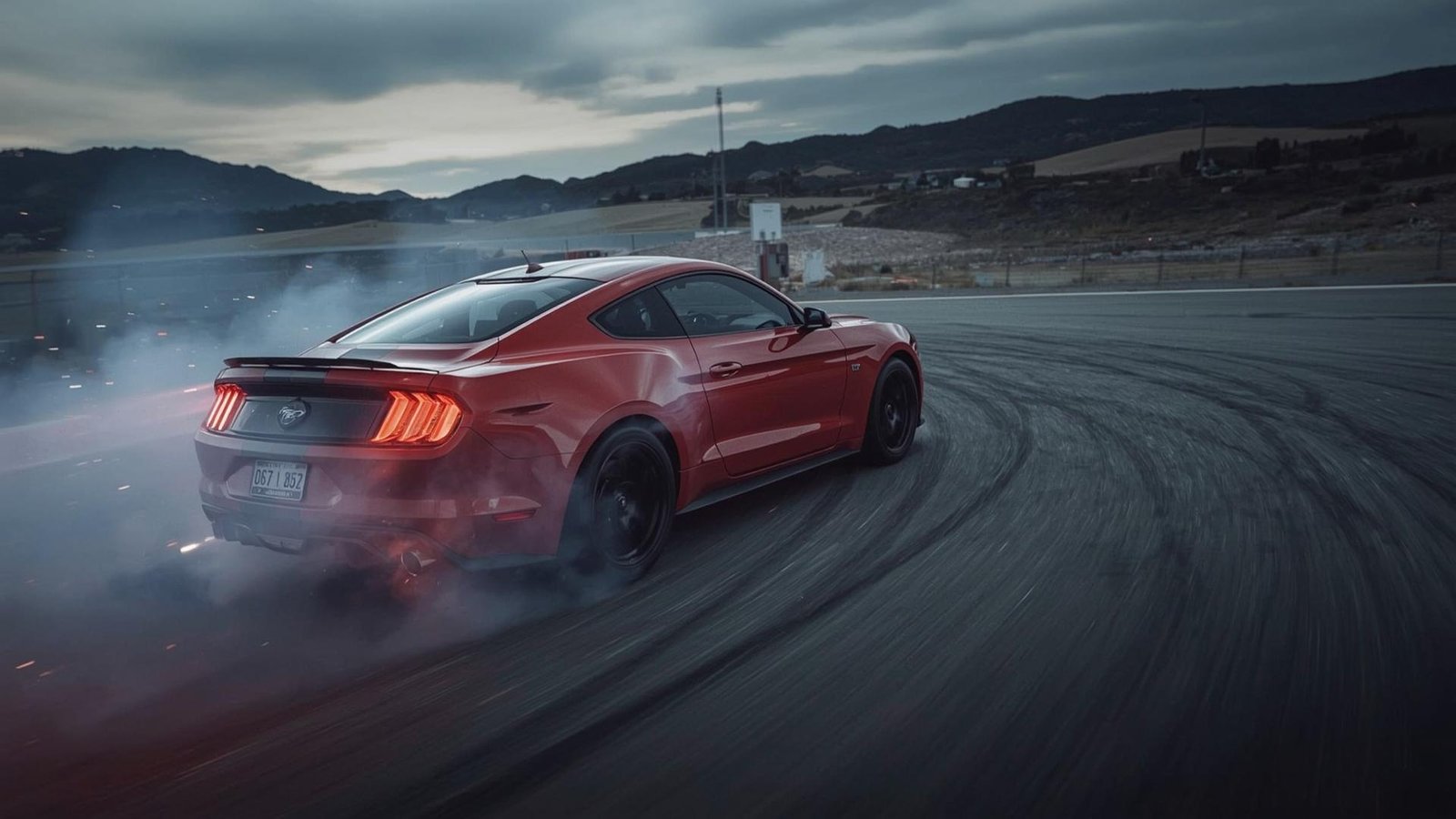 Download Free Mustang Drifting Wallpaper