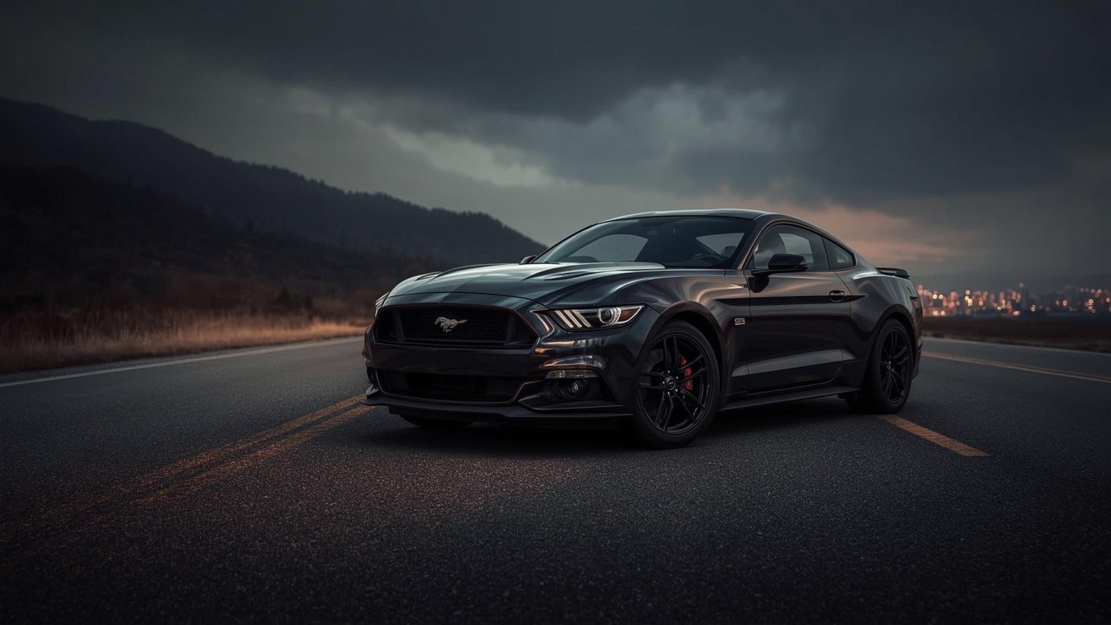 Download Free Mustang Studio Lighting Wallpaper