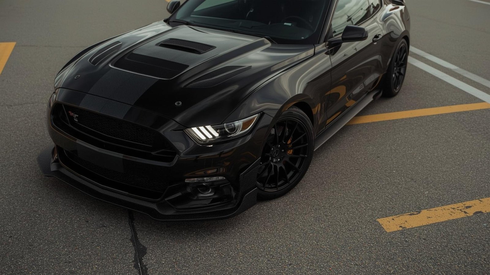 Download Free Mustang Side Profile Wallpaper