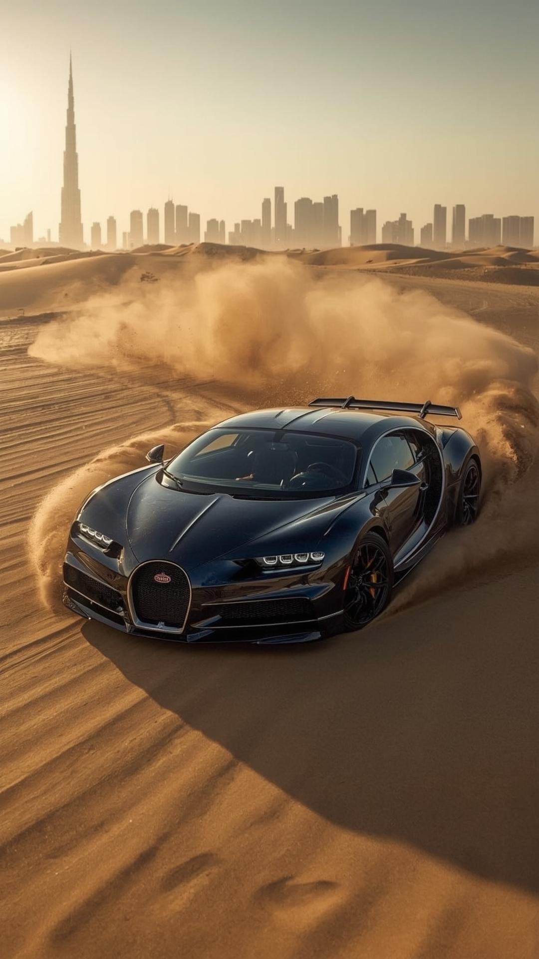 Download Free Bugatti Chiron Speed Blur Wallpaper