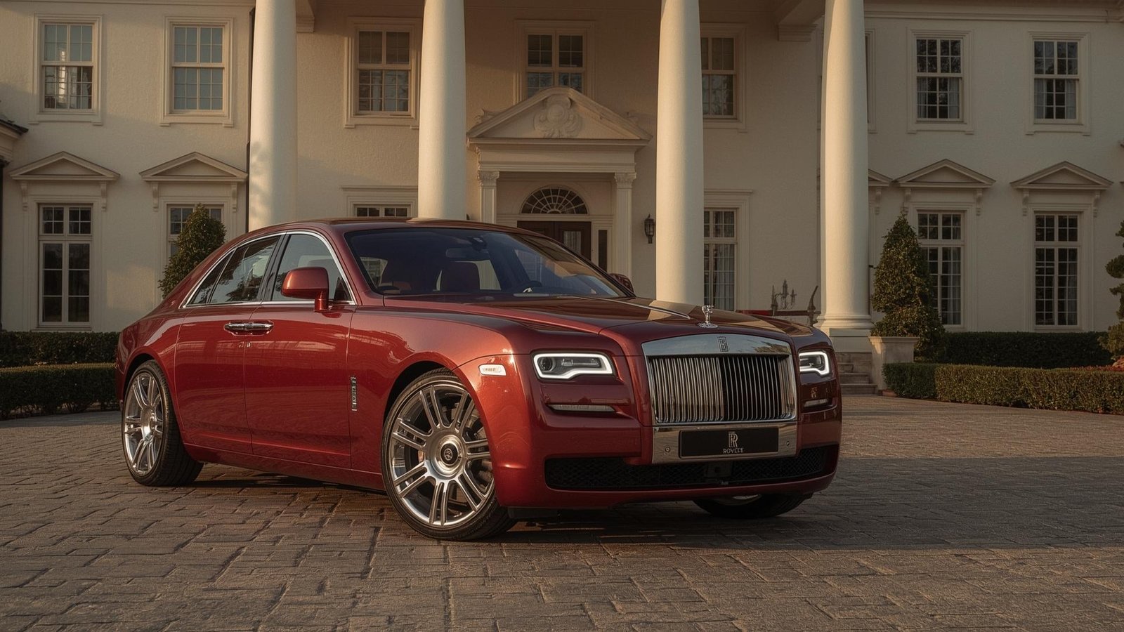 Download Free Rolls-Royce Mansion Luxury Wallpaper