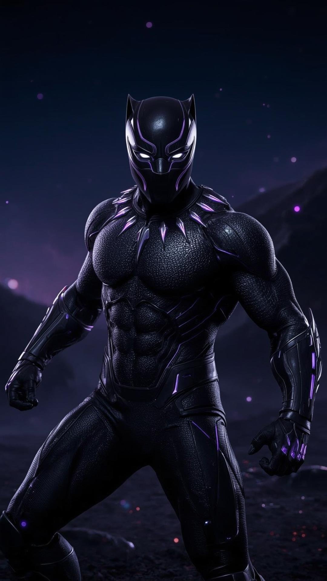 Download Free Black Panther Vibranium Wallpaper